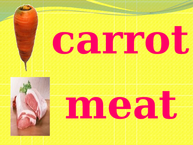 carrot meat