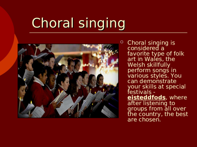 Choral singing