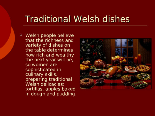 Traditional Welsh dishes