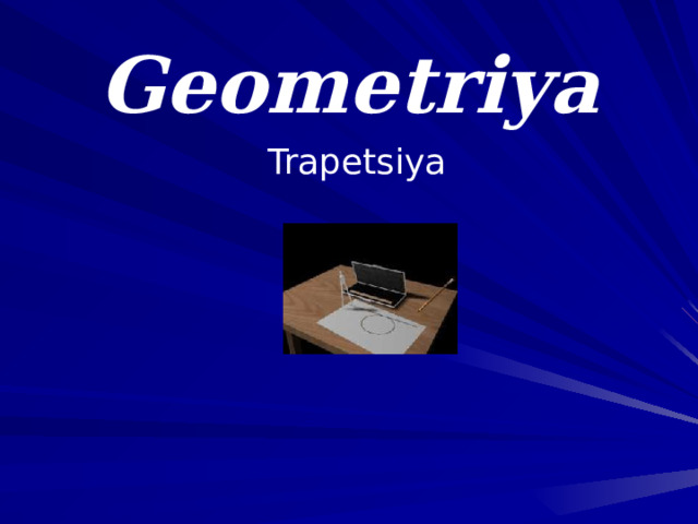 Geometriya Trapetsiya