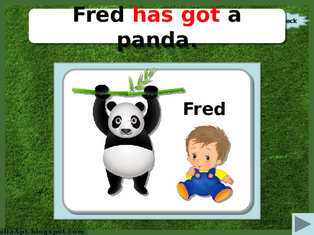 Fred has got a panda. https:// s-media-cache-ak0.pinimg.com/originals/01/3d/9b/013d9bed6efcd328ea268f14eaa078b4.png  check https:// img.clipartfest.com/6deb527610411c0e4a21dbaf88caa8a0_panda-bear-images-cute-cartoon-cute-pnda-clipart-png_400-400.png   Fred  JuliaApt.blogspot.com