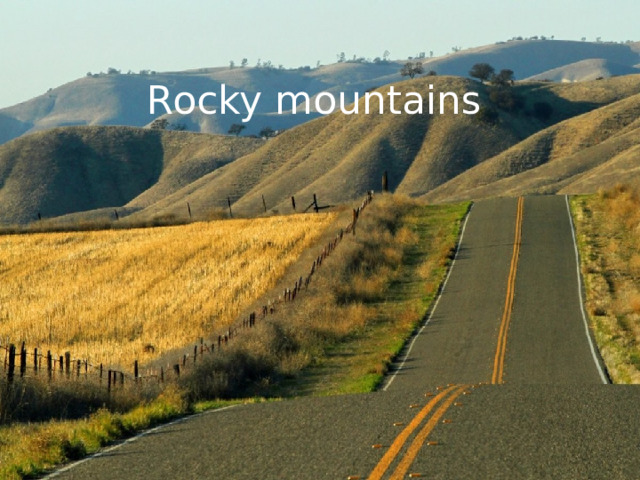Rocky mountains