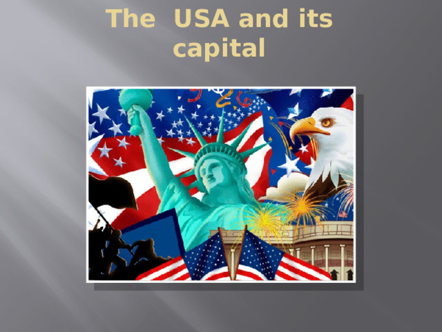 The USA and its capital