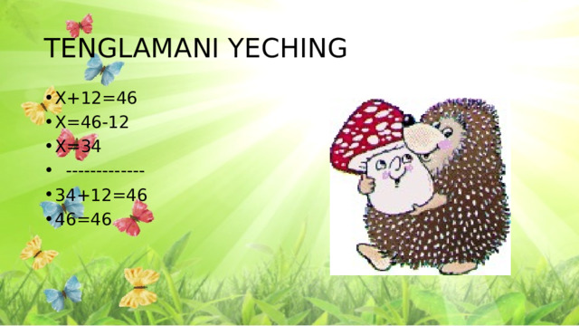 TENGLAMANI YECHING