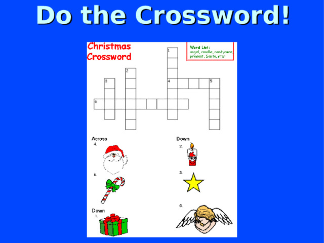 Do the Crossword!