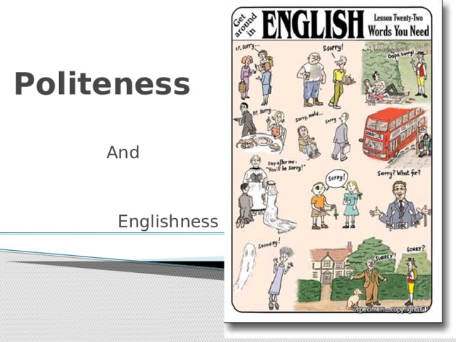 Politeness And Englishness
