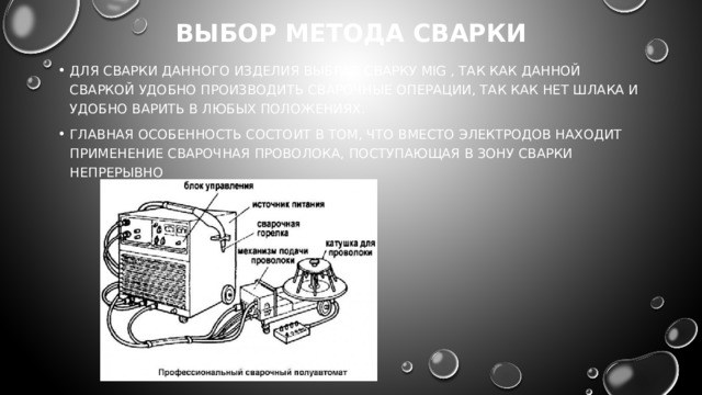 Выбор метода сварки