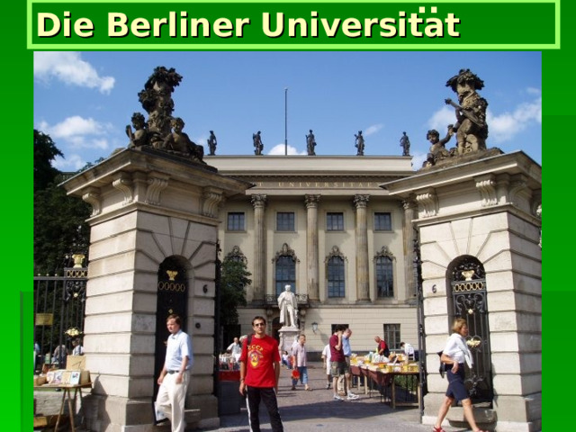 .. Die Berliner Universitat