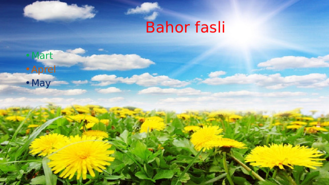 Bahor fasli