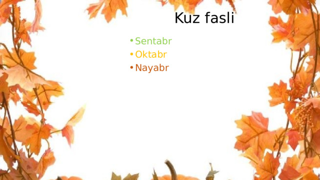 Kuz fasli