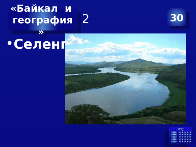 Категория 2 30 «Байкал и география»