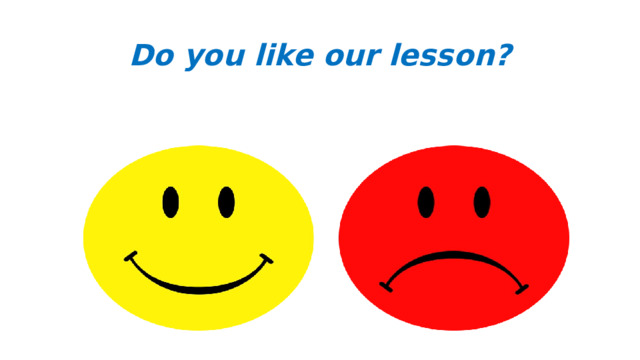 Do you like our lesson?