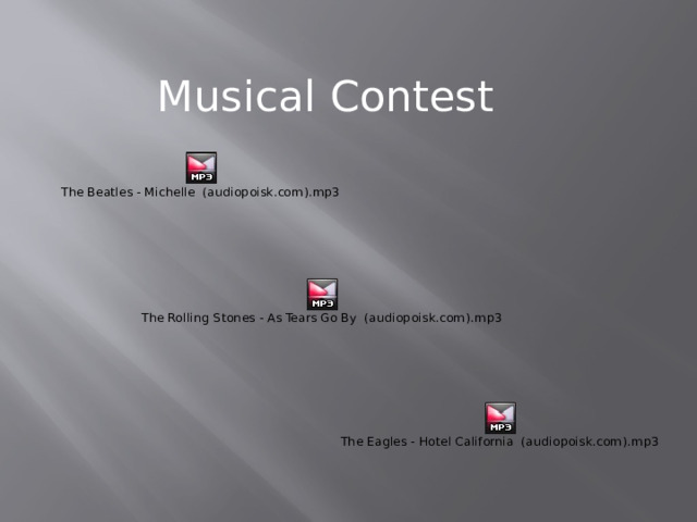 Musical Contest