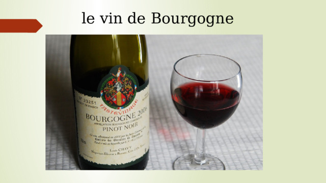 le vin de Bourgogne
