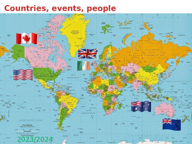 Countries, events, people 2023/2024