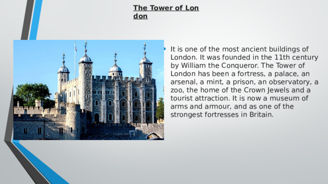 The Tower of London
