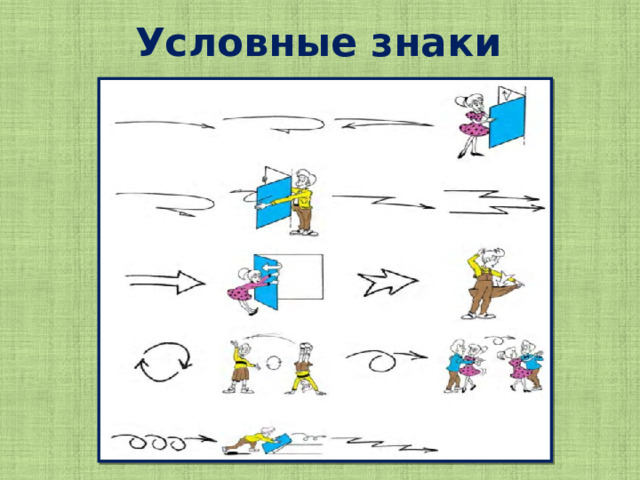 Условные знаки