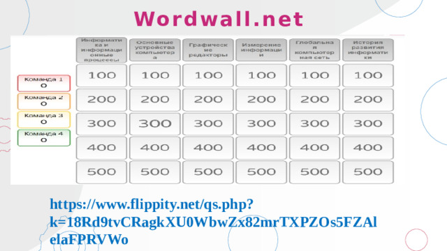 Wordwall.net   https://www.flippity.net/qs.php?k=18Rd9tvCRagkXU0WbwZx82mrTXPZOs5FZAlelaFPRVWo