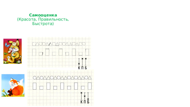 Самооценка  (Красота, Правильность, Быстрота)
