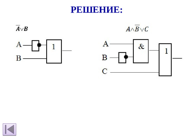 Решение:   