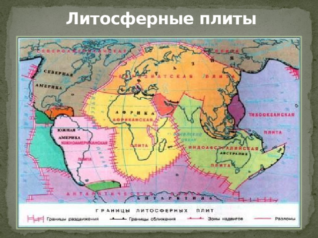 Литосферные плиты