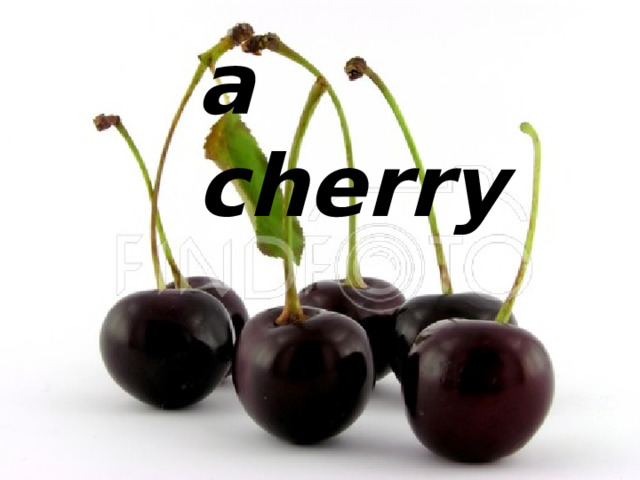 a cherry