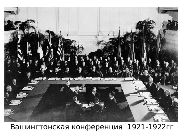 Вашингтонская конференция 1921-1922гг