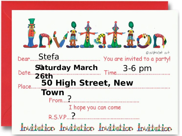 Stefan Saturday March 26th 3-6 pm 50 High Street, New Town