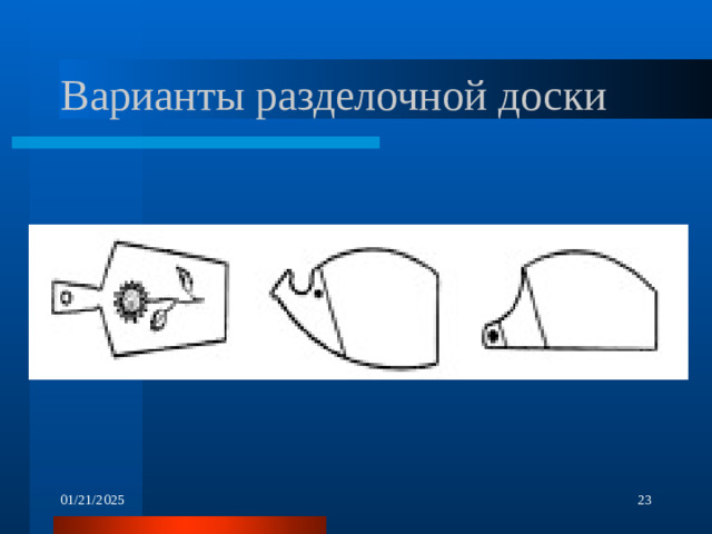 Варианты разделочной доски 01/21/2025