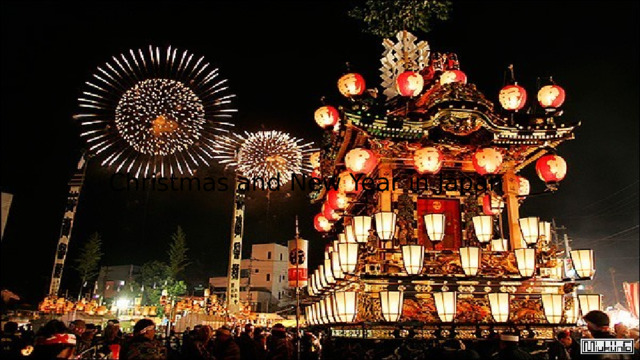 Christmas and New Year in Japan