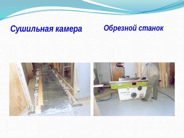 Сушильная камера  Обрезной станок
