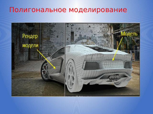 Полигональное моделирование
