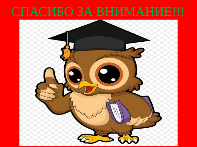 СПАСИБО ЗА ВНИМАНИЕ!!!