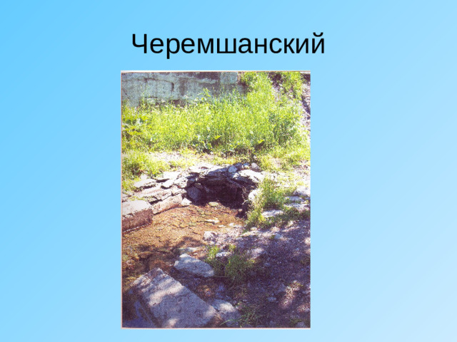 Черемшанский