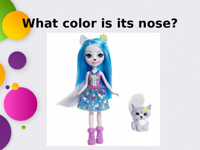 What color is its nose?