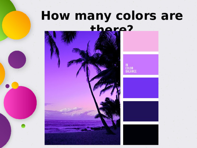 How many colors are there?