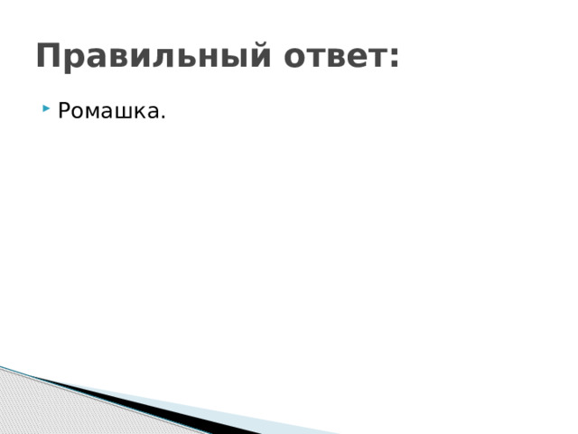 Правильный ответ: