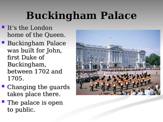 Buckingham Palace