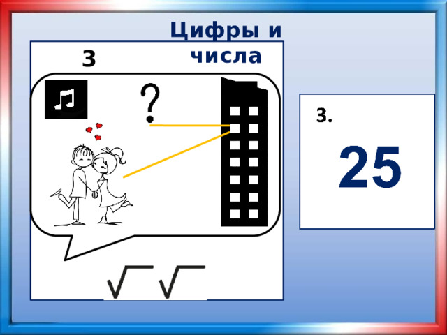 Цифры и числа 3.