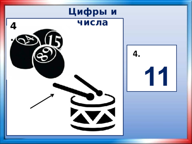 Цифры и числа 4.