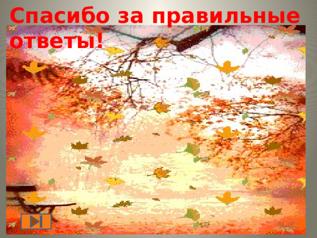 Спасибо за правильные ответы!