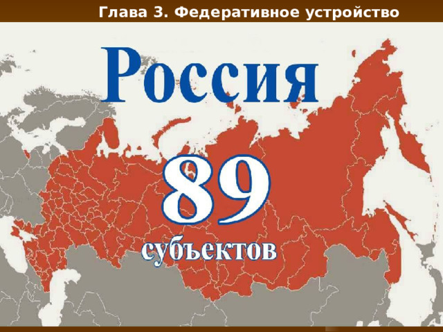 Глава 3. Федеративное устройство