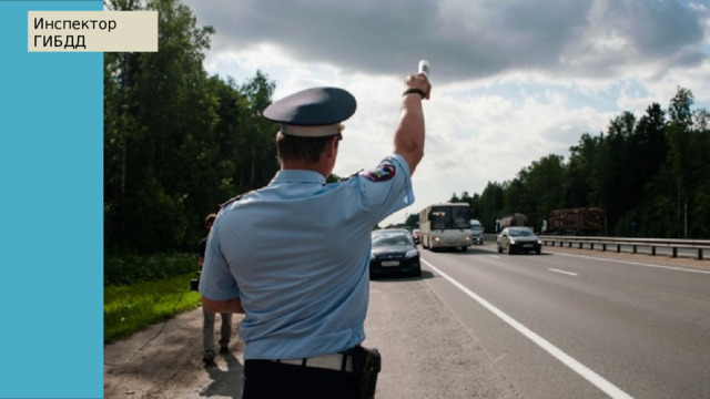 Инспектор ГИБДД