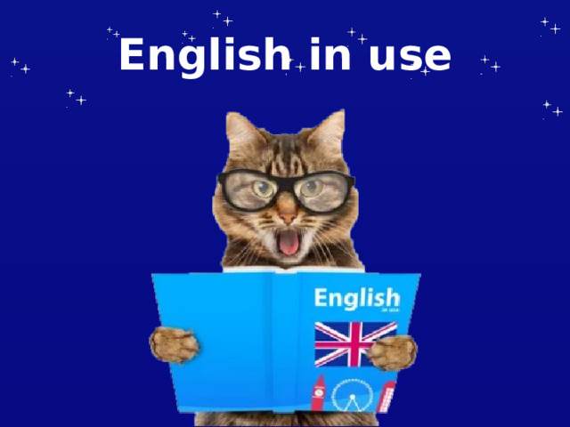 English in use
