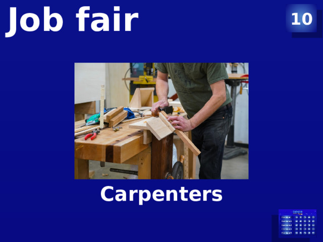 10 Job fair Carpenters