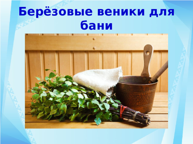 Берёзовые веники для бани