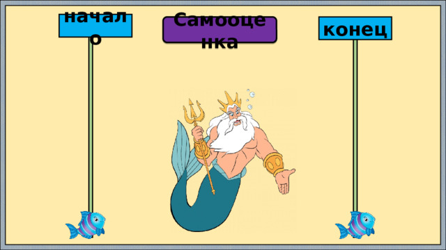 начало Самооценка конец