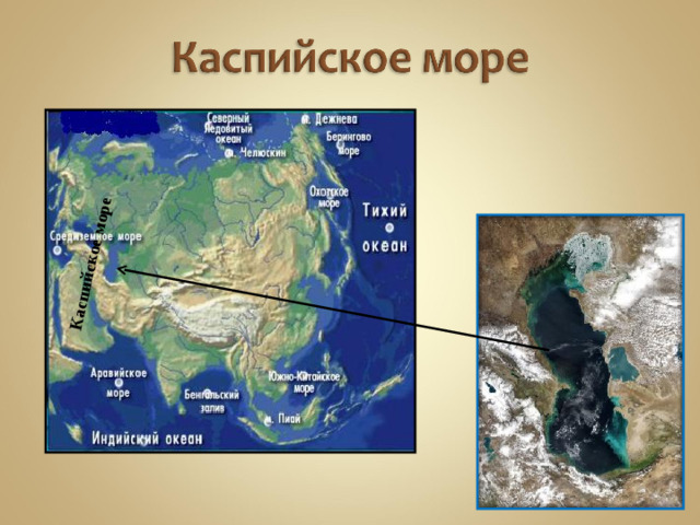 Каспийское море