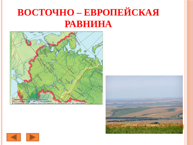 Восточно – Европейская равнина