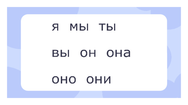 Открытие нового знания  — Как называются эти местоимения? (Личные местоимения.) — Почему их так назвали? (Они указывают на лица, которые участвуют в разговоре.)  — Иногда местоимение «Вы» употребляется в письменной речи с заглавной буквы. В таких случаях оно является обращением к одному человеку и выражает особое уважение к нему. Это правило является частью этикета.
